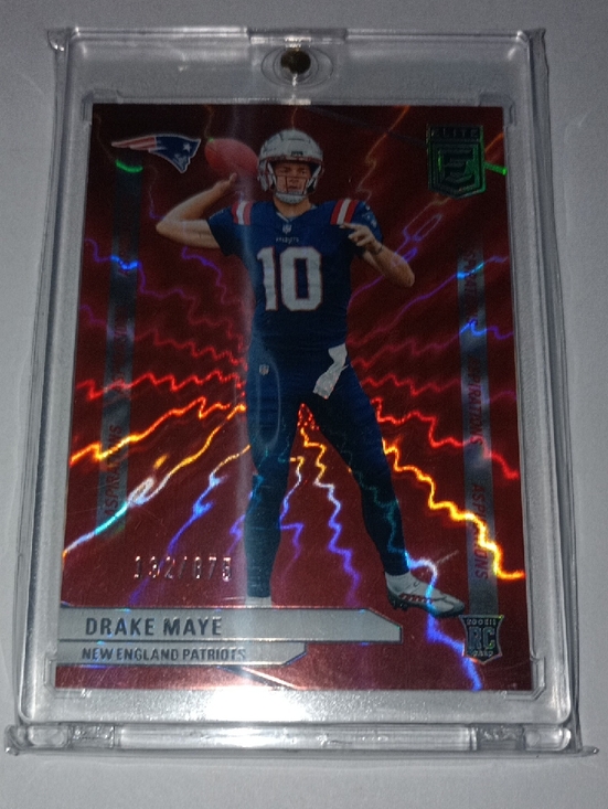 Panini Other - 2024 Panini Drake Maye RC /875 Patriots Red Aspersions Shimmer 🔥🔥🔥